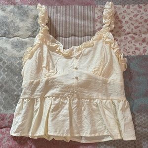 Ruffle Tank Top